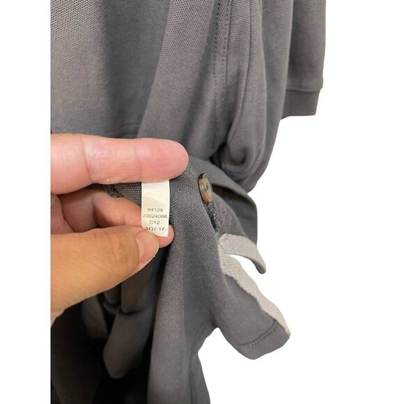 Duluth Trading Co Cotton Shirt Men's 2XL Polo Longtail Outdoor Black - Picture 3 of 5